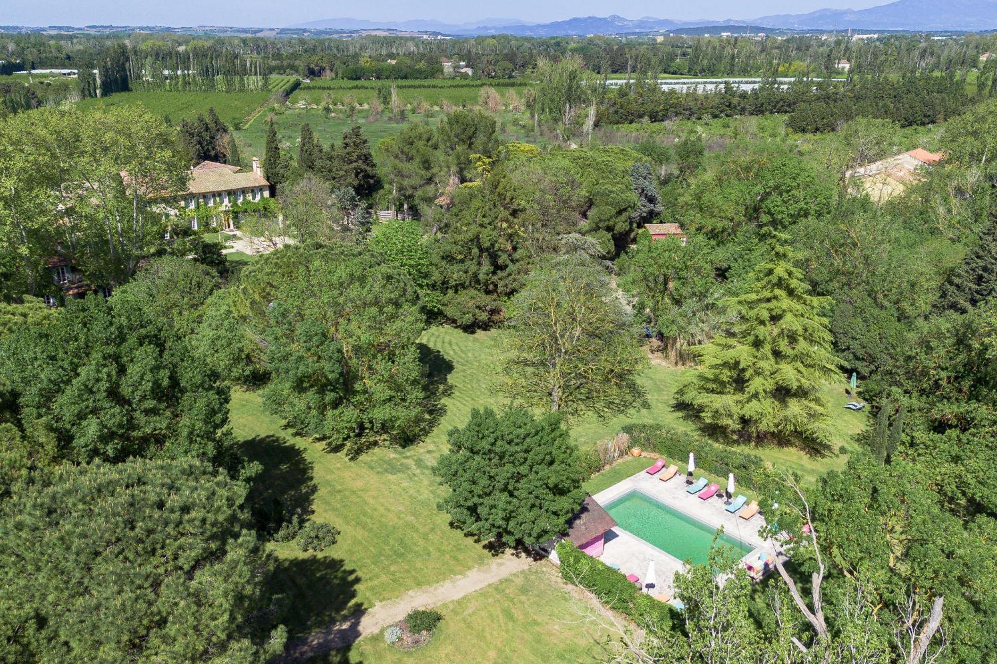 Domaine De Rhodes B&B Avignon Exterior foto